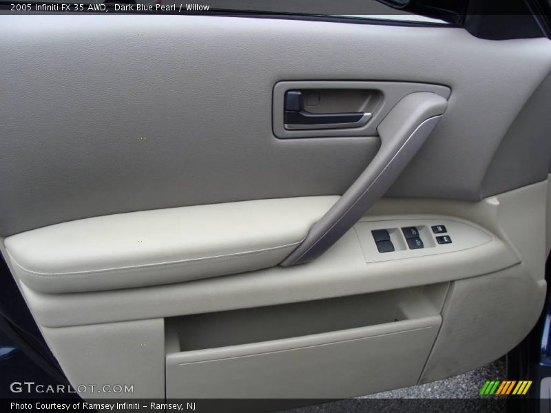 Dark Blue Pearl / Willow 2005 Infiniti FX 35 AWD
