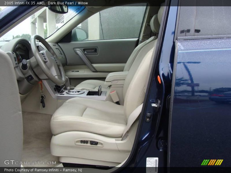 Dark Blue Pearl / Willow 2005 Infiniti FX 35 AWD