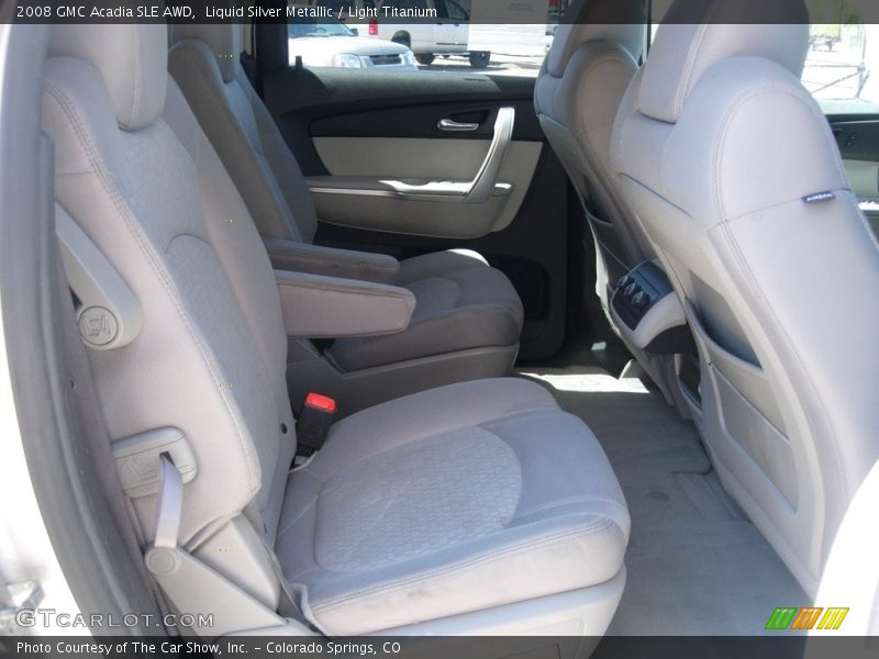 Liquid Silver Metallic / Light Titanium 2008 GMC Acadia SLE AWD