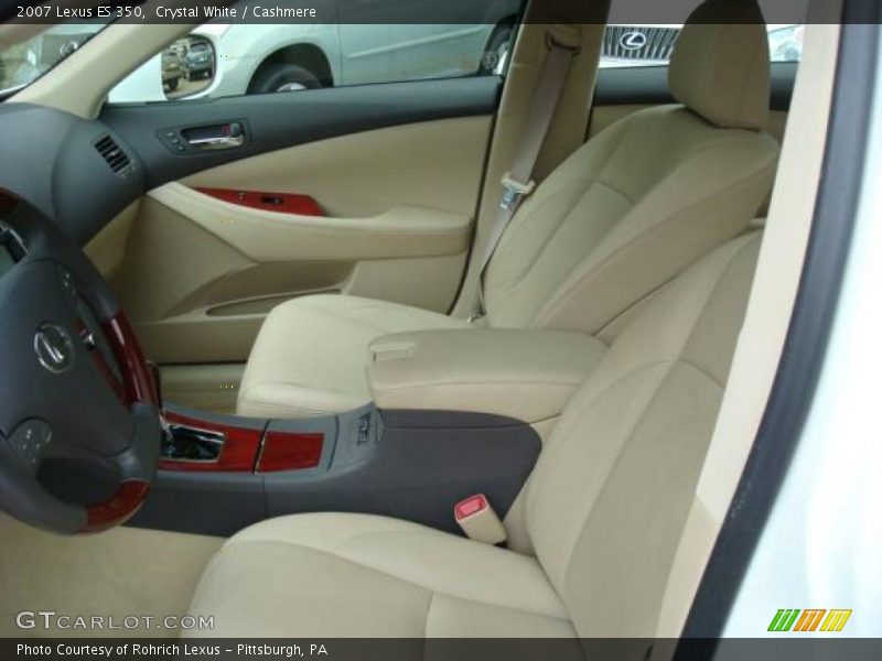 Crystal White / Cashmere 2007 Lexus ES 350