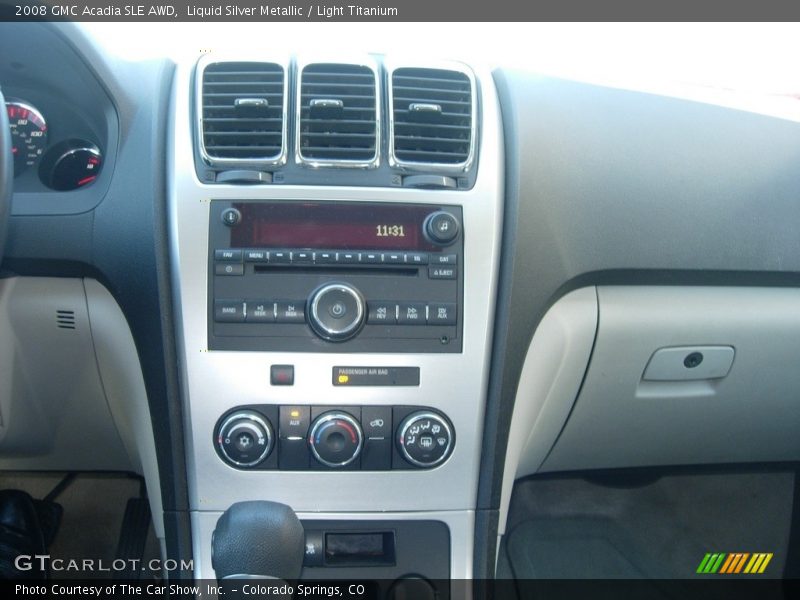 Liquid Silver Metallic / Light Titanium 2008 GMC Acadia SLE AWD