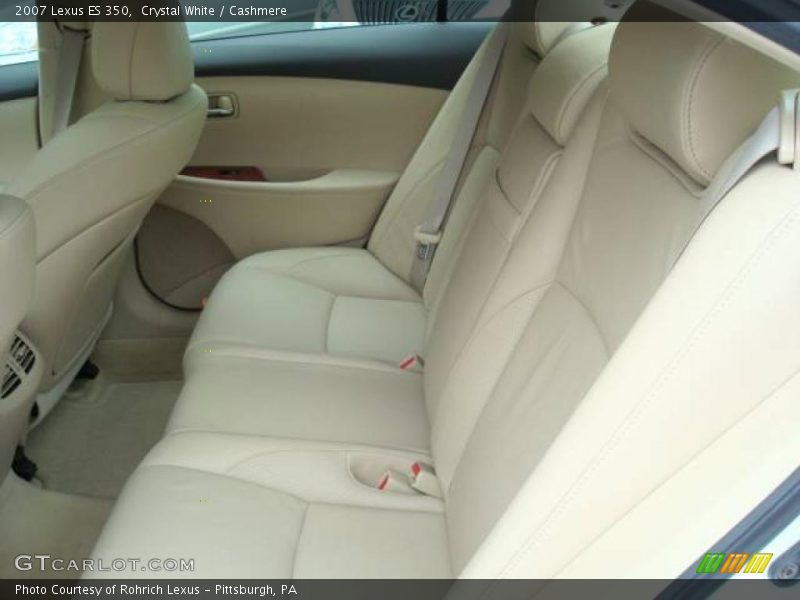Crystal White / Cashmere 2007 Lexus ES 350