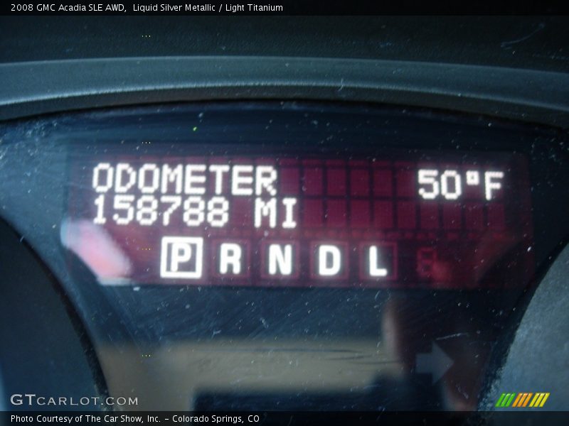 Liquid Silver Metallic / Light Titanium 2008 GMC Acadia SLE AWD