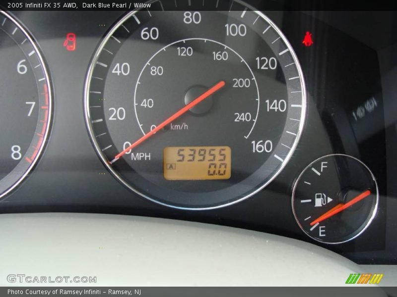 Dark Blue Pearl / Willow 2005 Infiniti FX 35 AWD