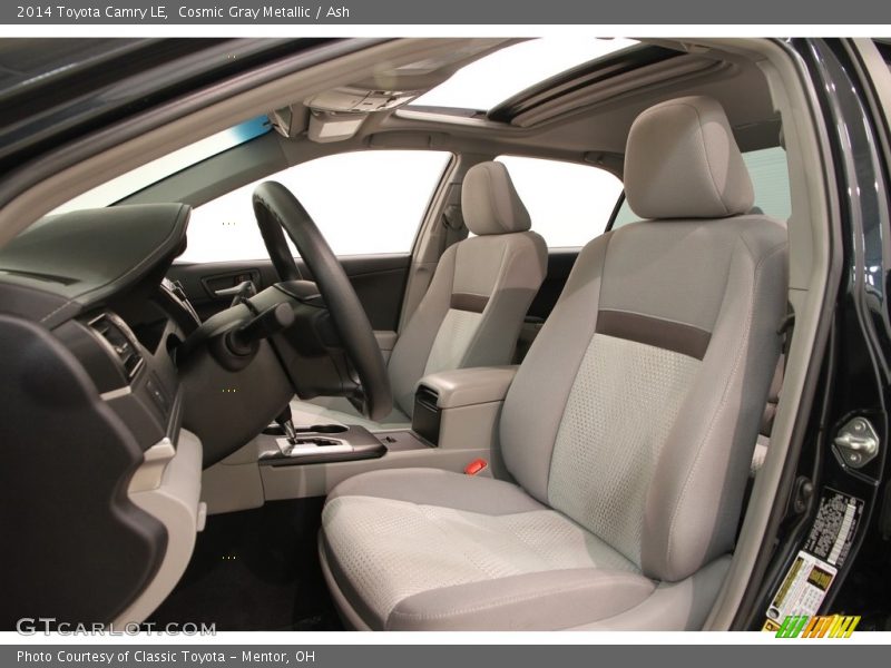 Cosmic Gray Metallic / Ash 2014 Toyota Camry LE