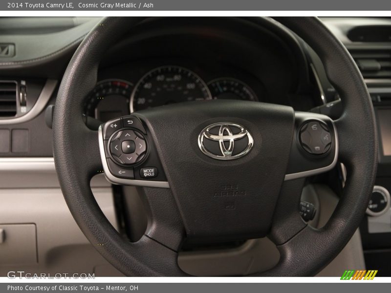 Cosmic Gray Metallic / Ash 2014 Toyota Camry LE