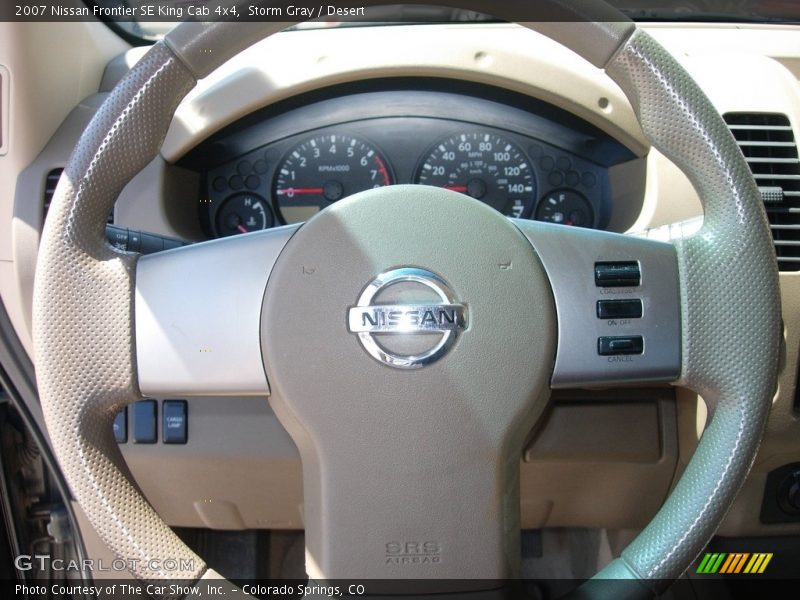 Storm Gray / Desert 2007 Nissan Frontier SE King Cab 4x4