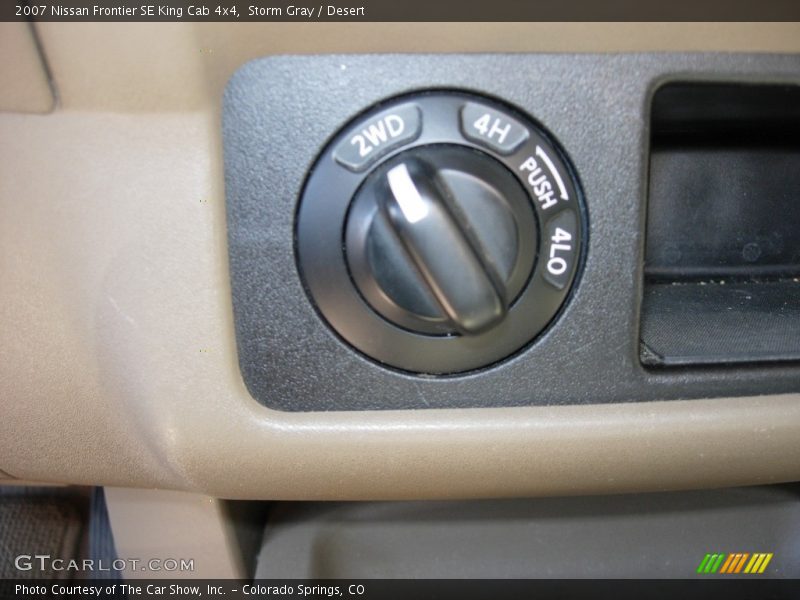Storm Gray / Desert 2007 Nissan Frontier SE King Cab 4x4