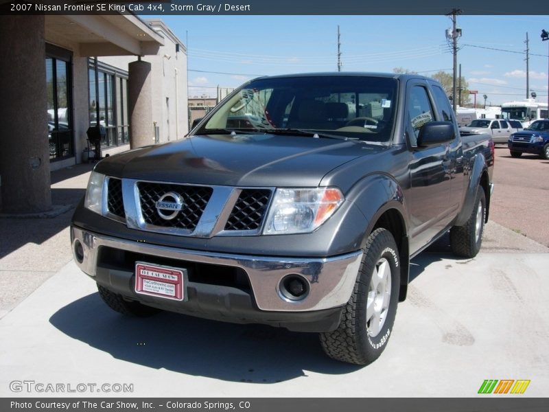 Storm Gray / Desert 2007 Nissan Frontier SE King Cab 4x4