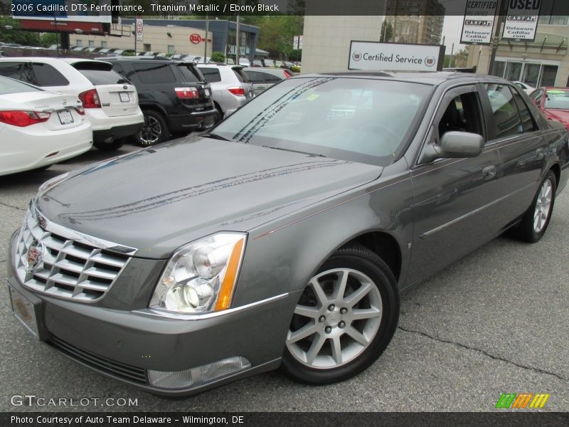 Titanium Metallic / Ebony Black 2006 Cadillac DTS Performance