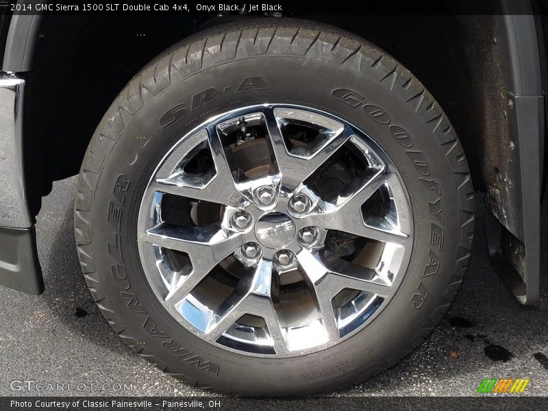 Onyx Black / Jet Black 2014 GMC Sierra 1500 SLT Double Cab 4x4