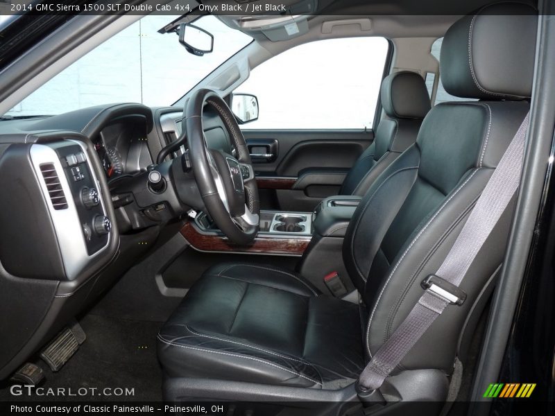Onyx Black / Jet Black 2014 GMC Sierra 1500 SLT Double Cab 4x4