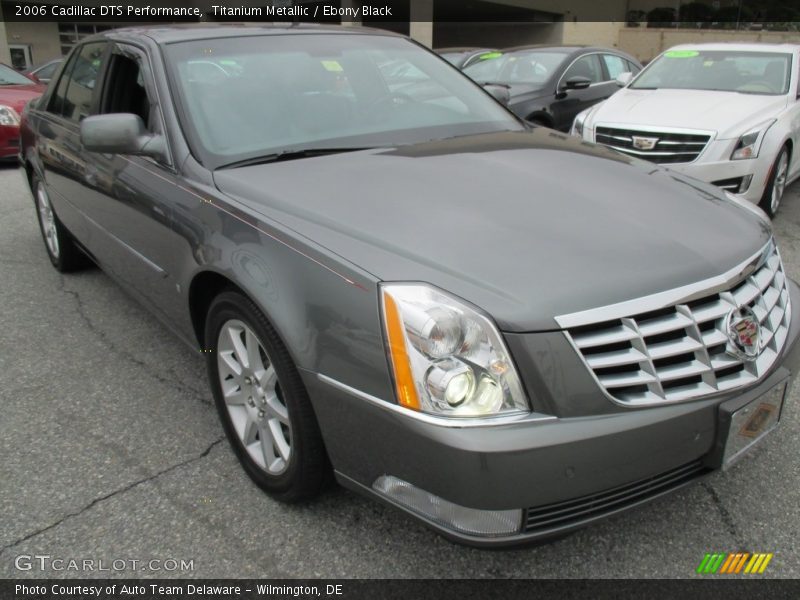 Titanium Metallic / Ebony Black 2006 Cadillac DTS Performance