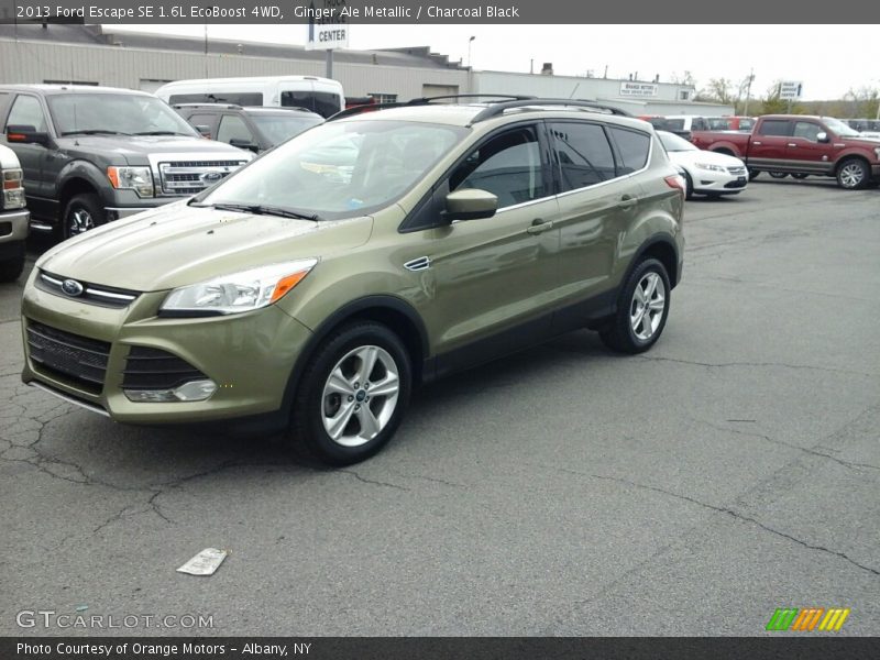 Ginger Ale Metallic / Charcoal Black 2013 Ford Escape SE 1.6L EcoBoost 4WD