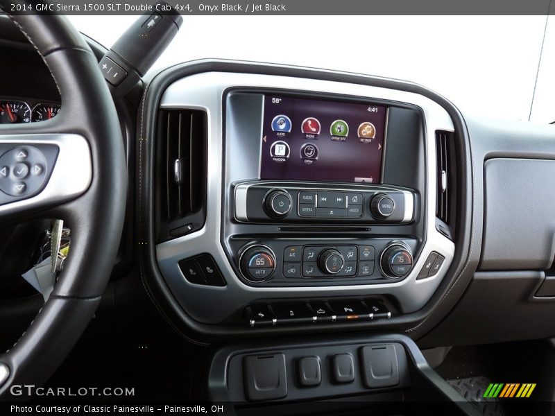 Onyx Black / Jet Black 2014 GMC Sierra 1500 SLT Double Cab 4x4