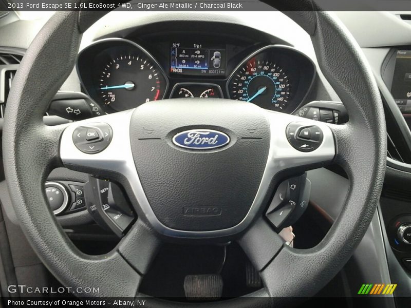 Ginger Ale Metallic / Charcoal Black 2013 Ford Escape SE 1.6L EcoBoost 4WD