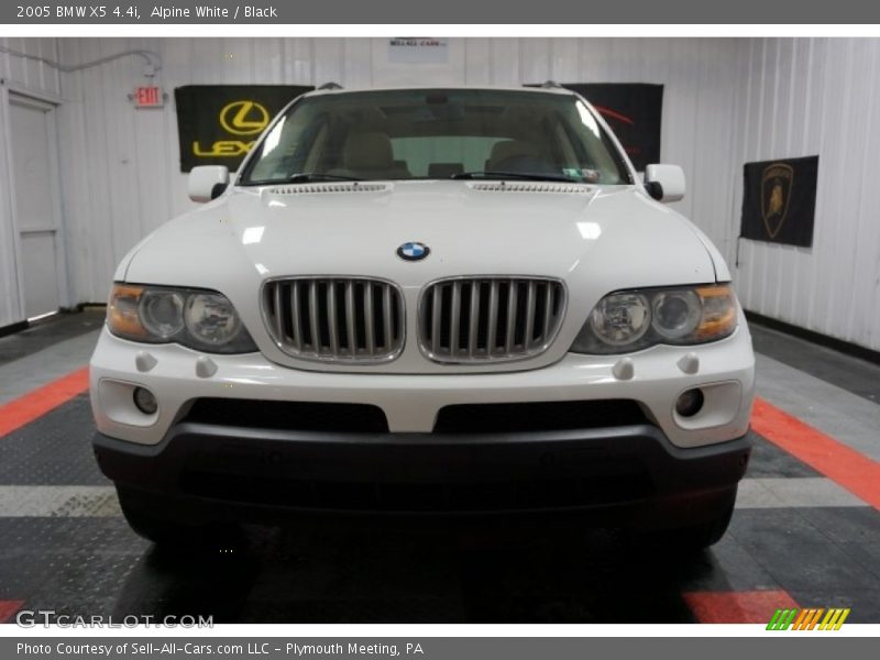 Alpine White / Black 2005 BMW X5 4.4i