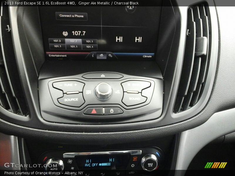 Ginger Ale Metallic / Charcoal Black 2013 Ford Escape SE 1.6L EcoBoost 4WD