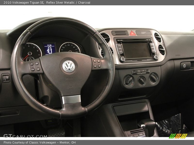 Reflex Silver Metallic / Charcoal 2010 Volkswagen Tiguan SE