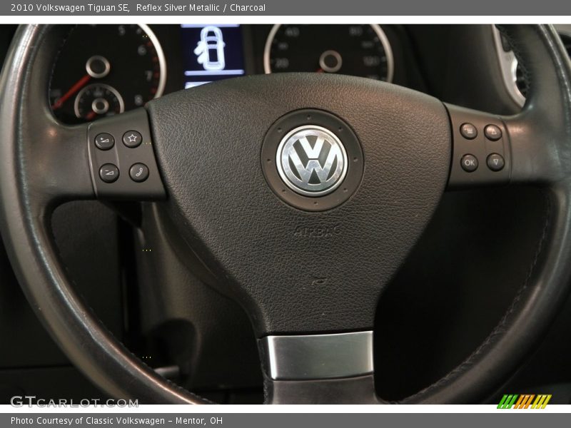 Reflex Silver Metallic / Charcoal 2010 Volkswagen Tiguan SE