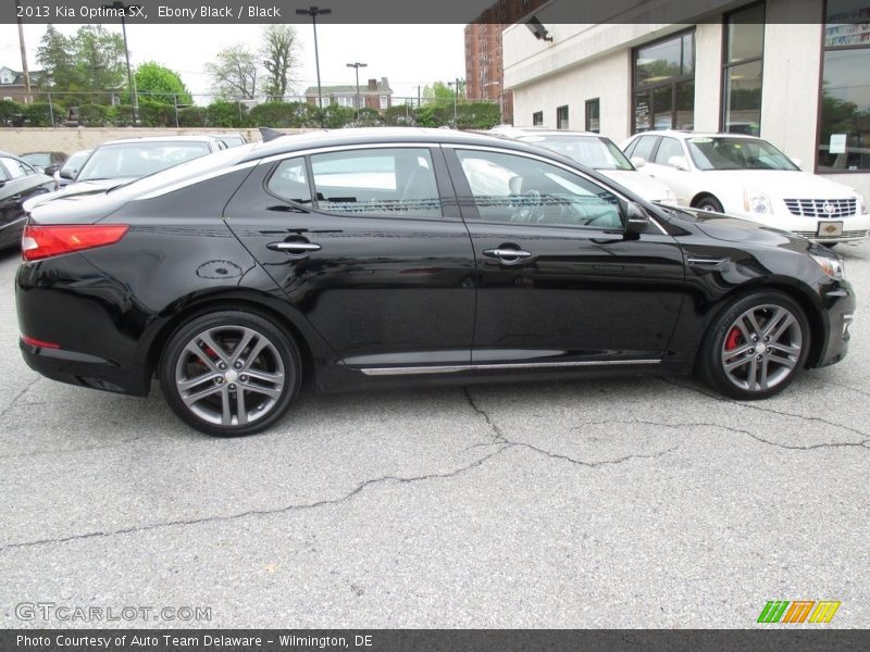 Ebony Black / Black 2013 Kia Optima SX