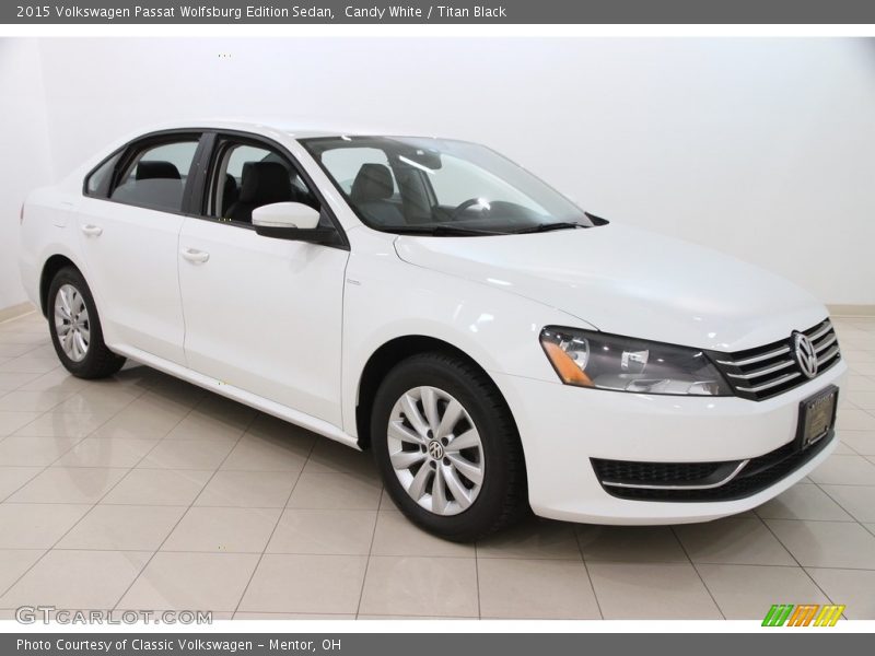 Candy White / Titan Black 2015 Volkswagen Passat Wolfsburg Edition Sedan