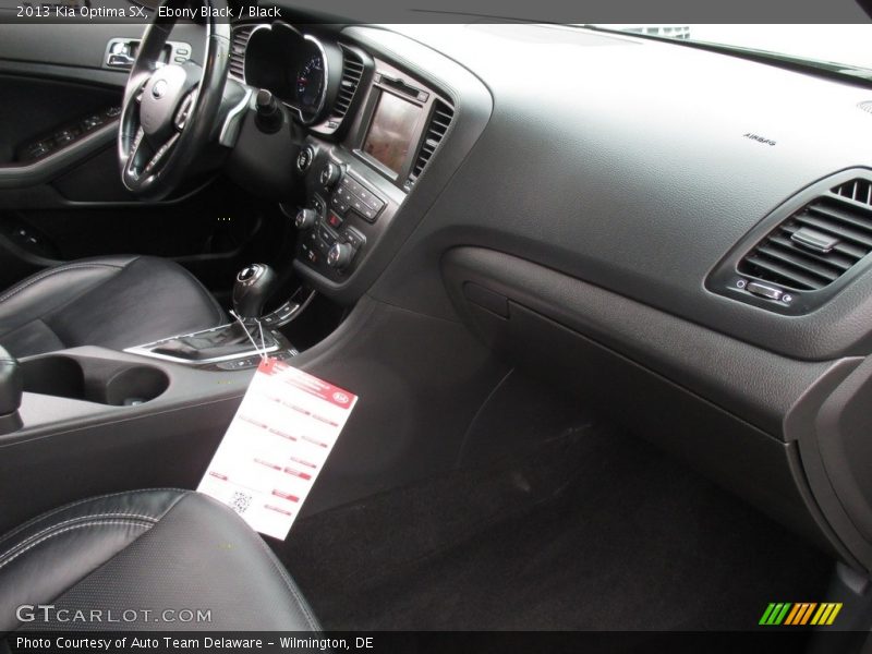 Ebony Black / Black 2013 Kia Optima SX