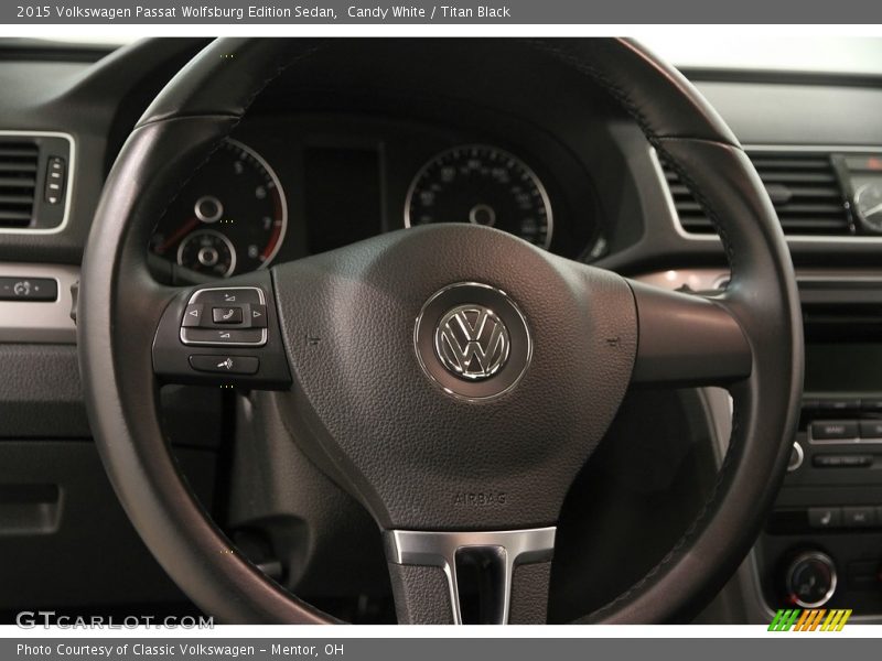 Candy White / Titan Black 2015 Volkswagen Passat Wolfsburg Edition Sedan