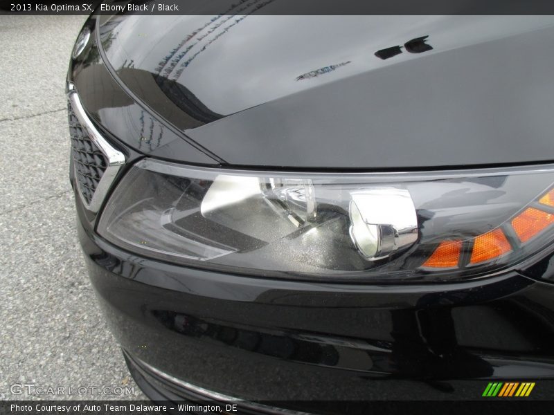 Ebony Black / Black 2013 Kia Optima SX