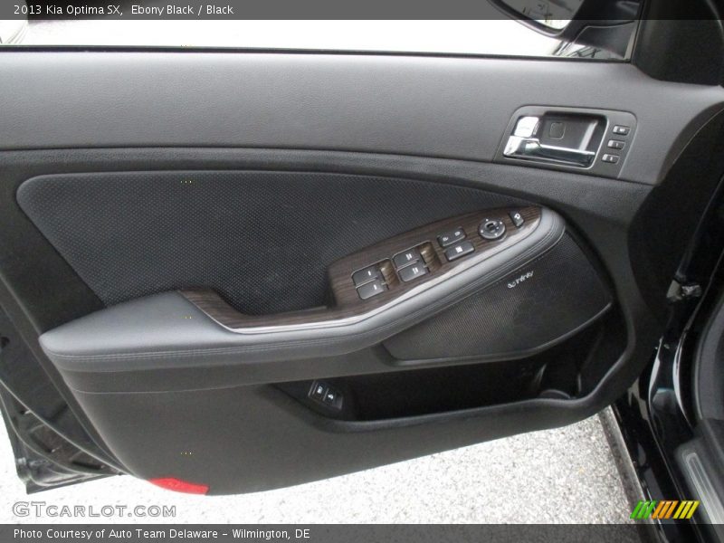 Ebony Black / Black 2013 Kia Optima SX