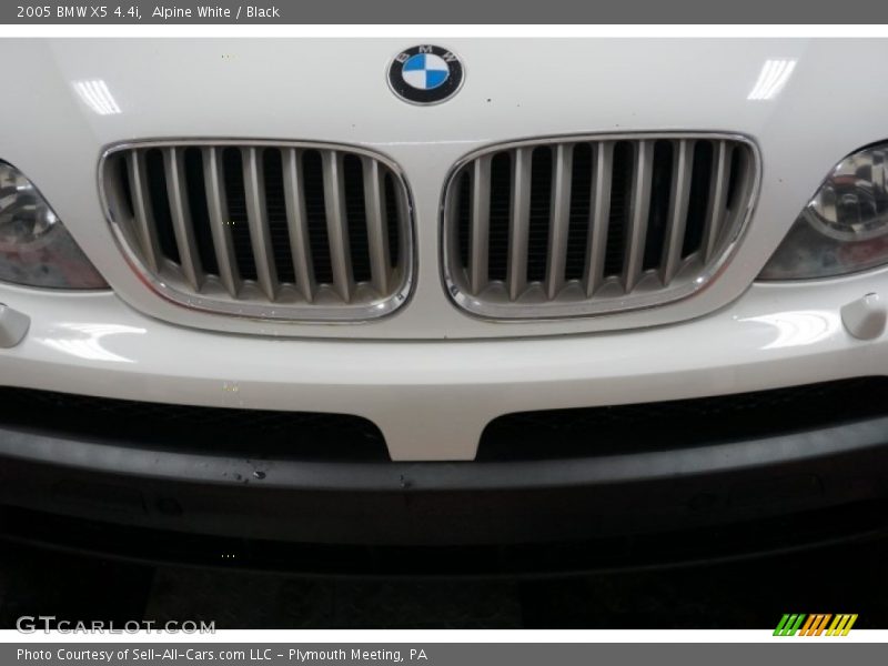 Alpine White / Black 2005 BMW X5 4.4i