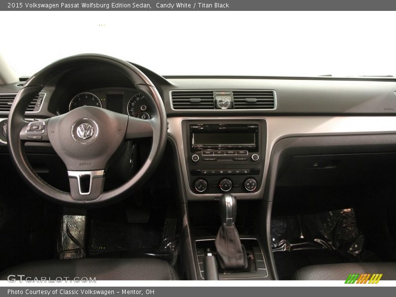Candy White / Titan Black 2015 Volkswagen Passat Wolfsburg Edition Sedan