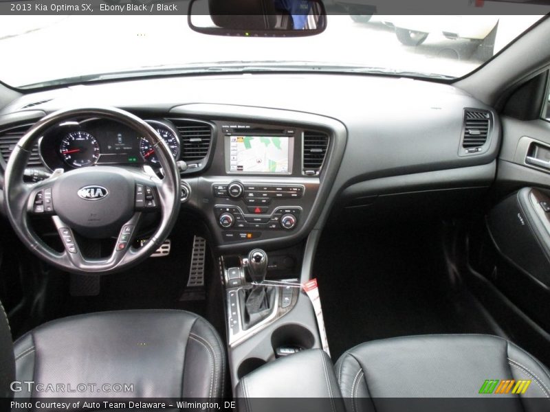 Ebony Black / Black 2013 Kia Optima SX