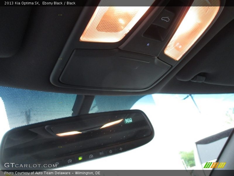 Ebony Black / Black 2013 Kia Optima SX