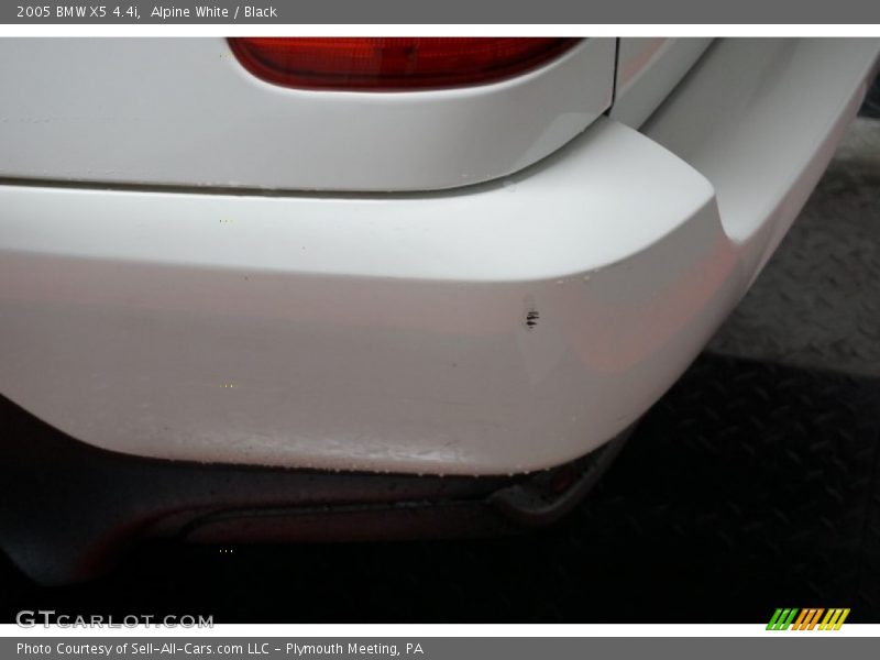 Alpine White / Black 2005 BMW X5 4.4i