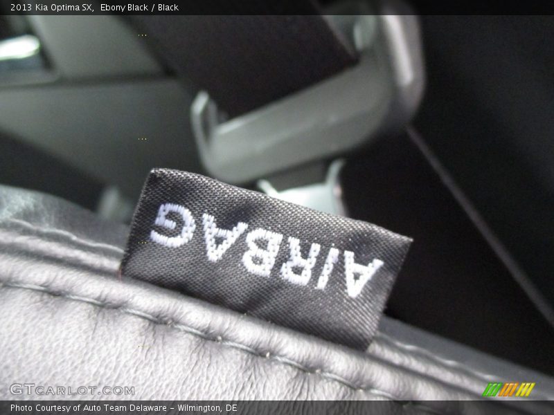 Ebony Black / Black 2013 Kia Optima SX