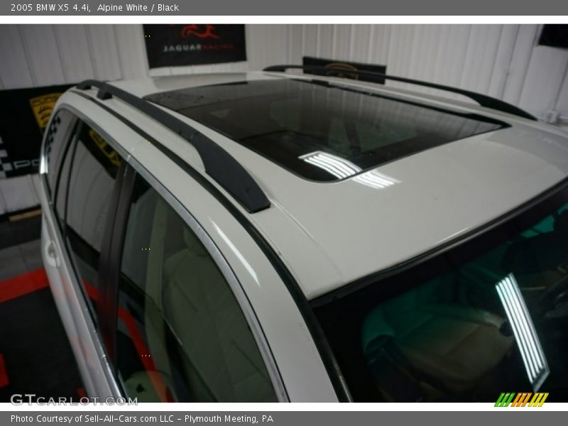 Alpine White / Black 2005 BMW X5 4.4i