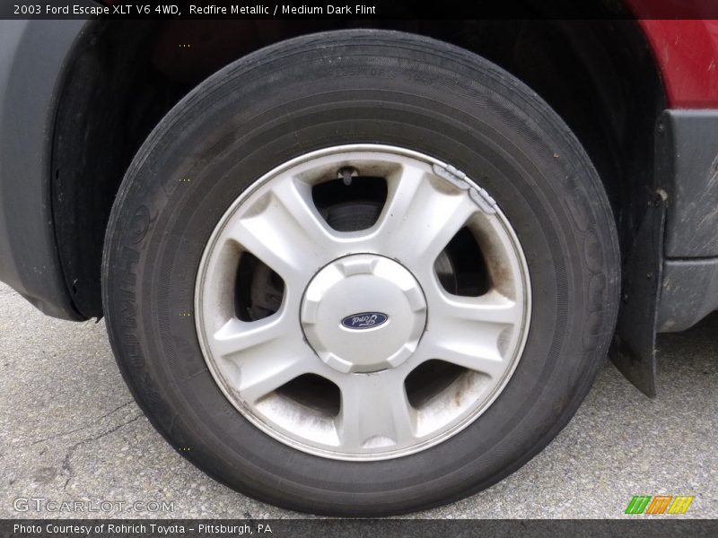 Redfire Metallic / Medium Dark Flint 2003 Ford Escape XLT V6 4WD