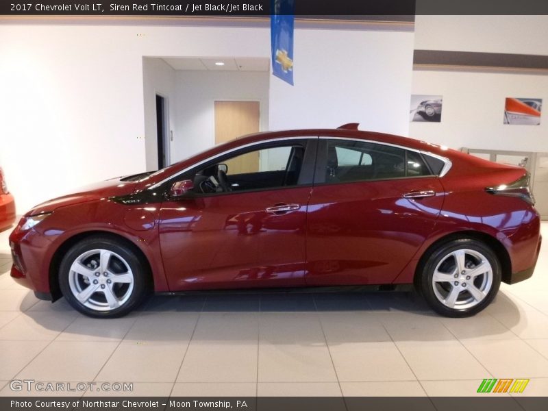 Siren Red Tintcoat / Jet Black/Jet Black 2017 Chevrolet Volt LT