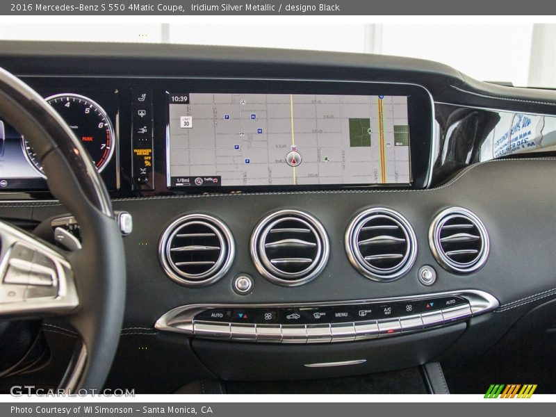Navigation of 2016 S 550 4Matic Coupe