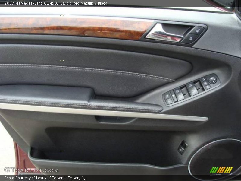 Barolo Red Metallic / Black 2007 Mercedes-Benz GL 450