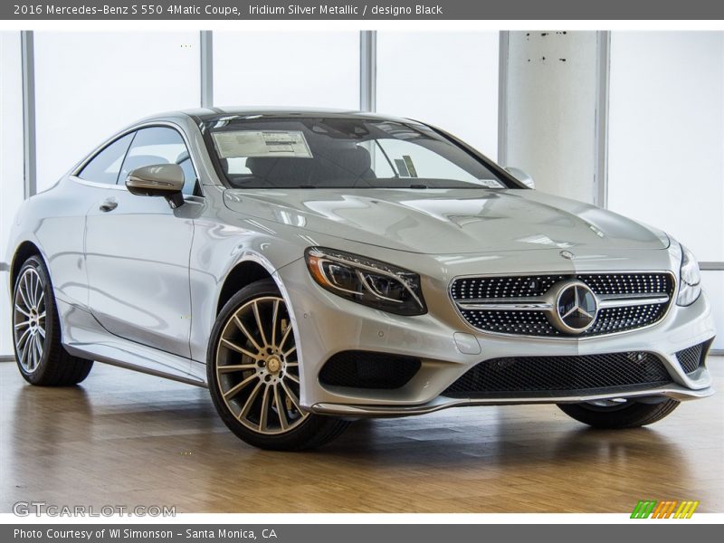 Front 3/4 View of 2016 S 550 4Matic Coupe