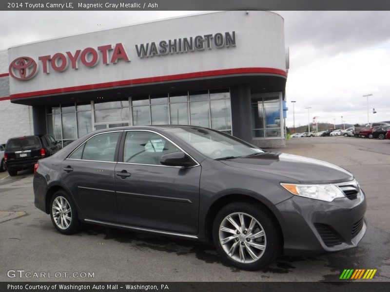 Magnetic Gray Metallic / Ash 2014 Toyota Camry LE
