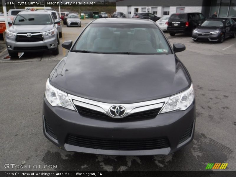 Magnetic Gray Metallic / Ash 2014 Toyota Camry LE