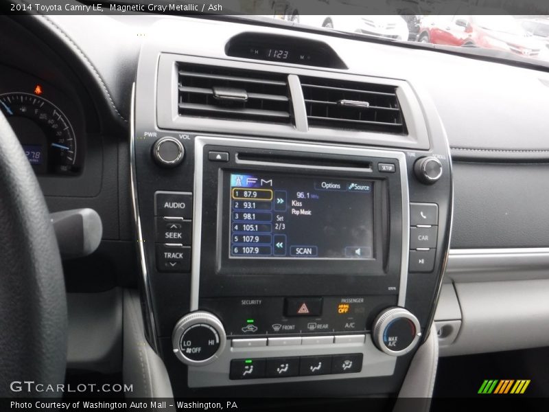 Magnetic Gray Metallic / Ash 2014 Toyota Camry LE