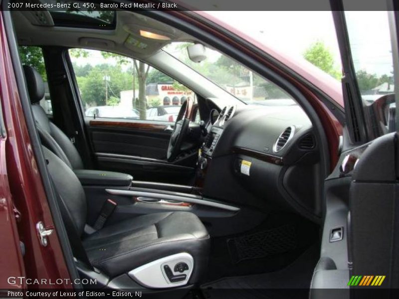 Barolo Red Metallic / Black 2007 Mercedes-Benz GL 450