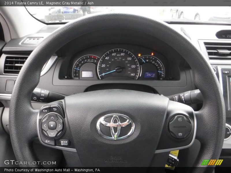 Magnetic Gray Metallic / Ash 2014 Toyota Camry LE