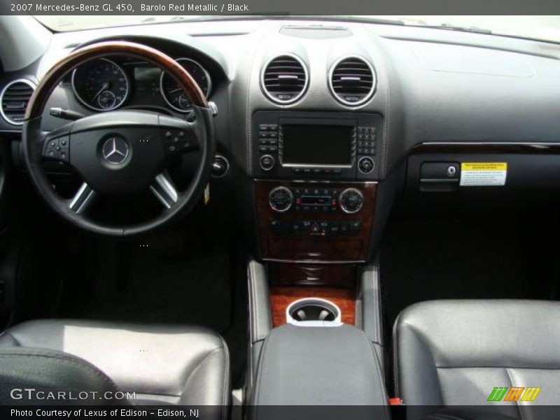 Barolo Red Metallic / Black 2007 Mercedes-Benz GL 450