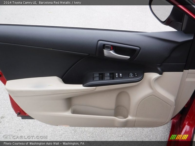 Barcelona Red Metallic / Ivory 2014 Toyota Camry LE