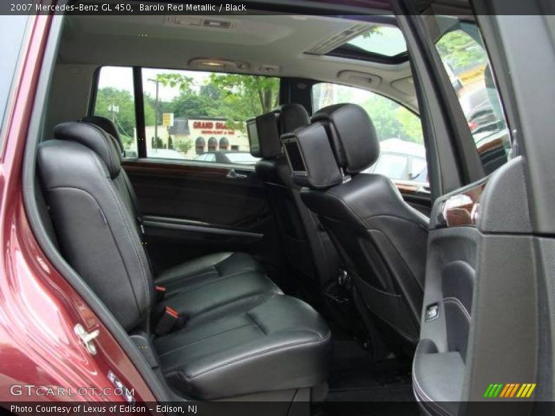 Barolo Red Metallic / Black 2007 Mercedes-Benz GL 450